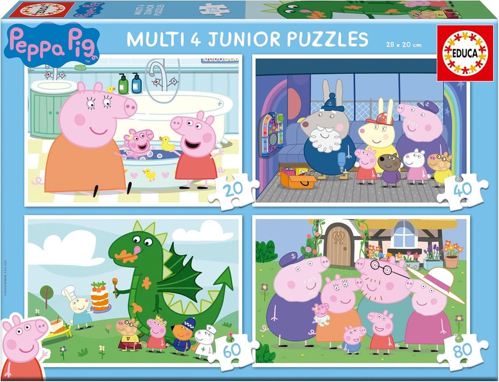 MULTI 4 JR PEPPA PIG FSC(R) EDUCA 20329