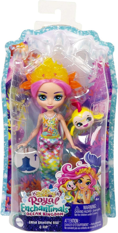 MUÑECA BÁSICA SECUNDARIA SURTIDA ENCHANTIMALS FNH22 MATTEL FNH22-HCF68
