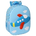 MOCHILA 3D SAFTA 3D AVION 27x33x4cm