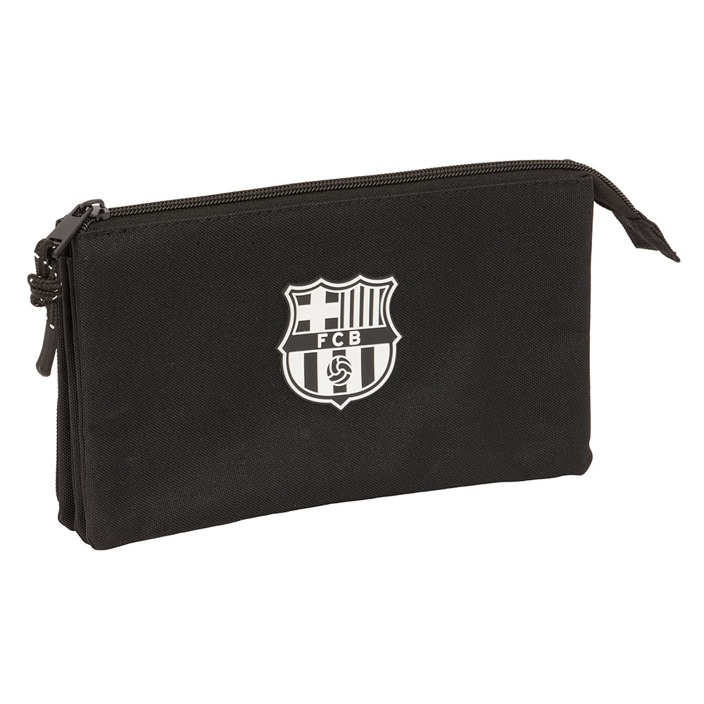 PORTATODO TRIPLE F.C.BARCELONA CHICA NEGRO