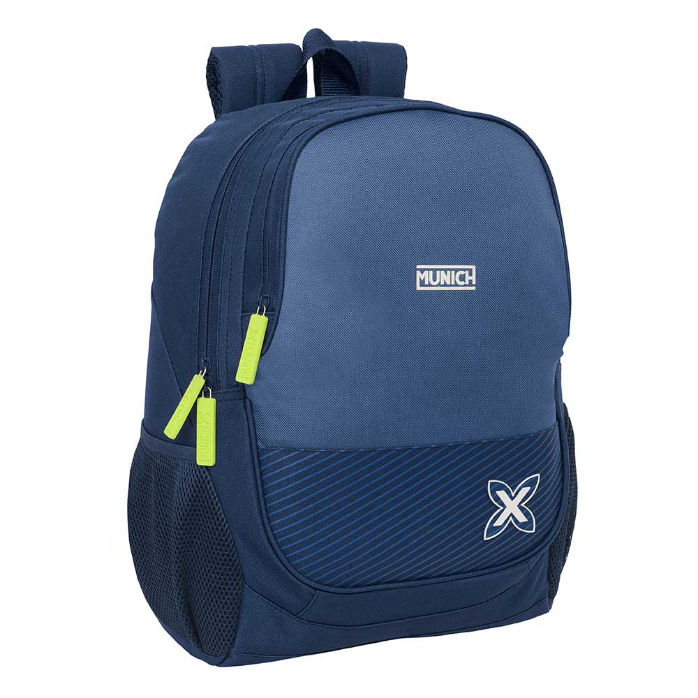 MOCHILA ADAPT.CARRO MUNICH "BLUE INDIGO" 32x44x4cm