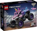 Monster Jam™ Sparkle Smash™ con Motor de Carga Manual LEGO 42220