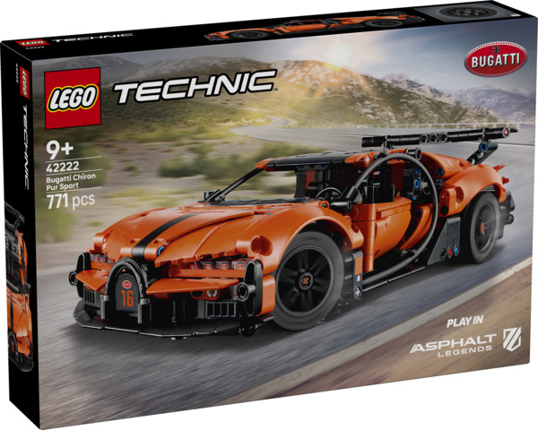 Hipercoche Bugatti Chiron Pur Sport LEGO 42222