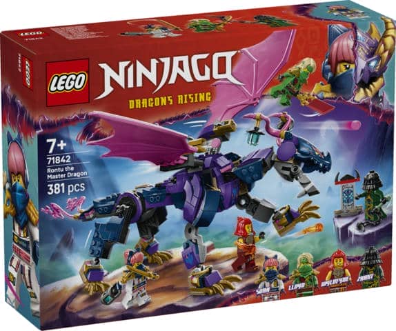 Dragón Maestro Rontu LEGO 71842
