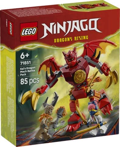 Pack de Combate: Meca Dragón de Kai LEGO 71851