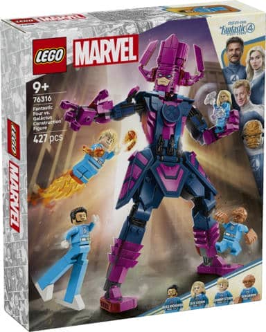 Cuatro Fantásticos vs. Figura para Construir de Galactus LEGO 76316