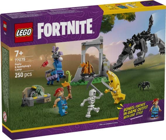 Campamento de Banano y Bujía LEGO 77075