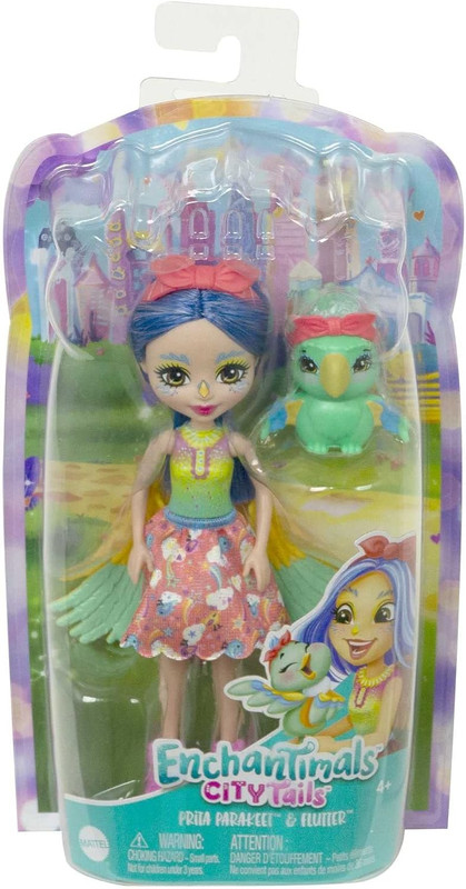 MUÑECA BÁSICA SECUNDARIA SURTIDA ENCHANTIMALS FNH22 MATTEL FNH22-HHB89