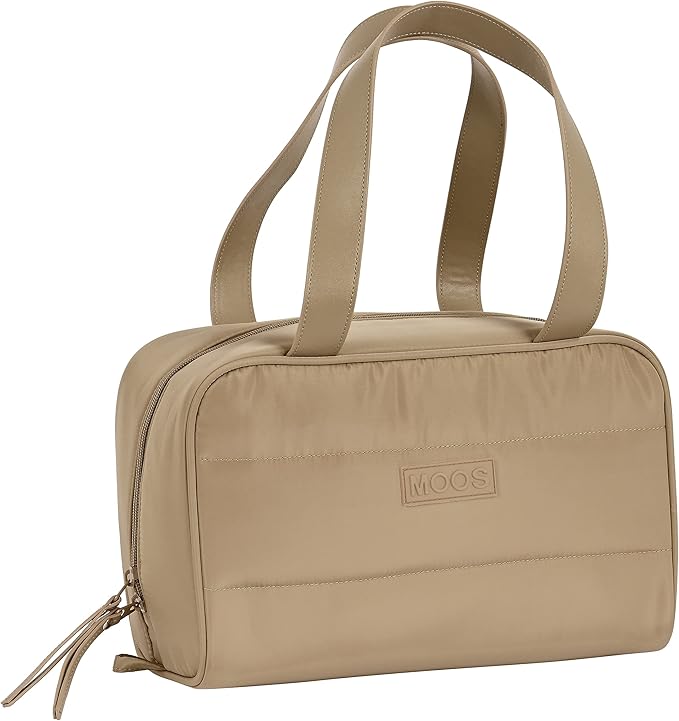 NECESER RECTANGULAR MOOS CAPSULA ACOLCHADO "CAMEL"