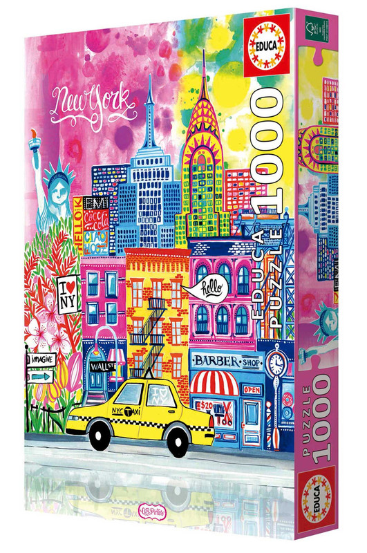 PUZZLE 1000 NEW YORK BY CAR PINTO F EDUCA 20558