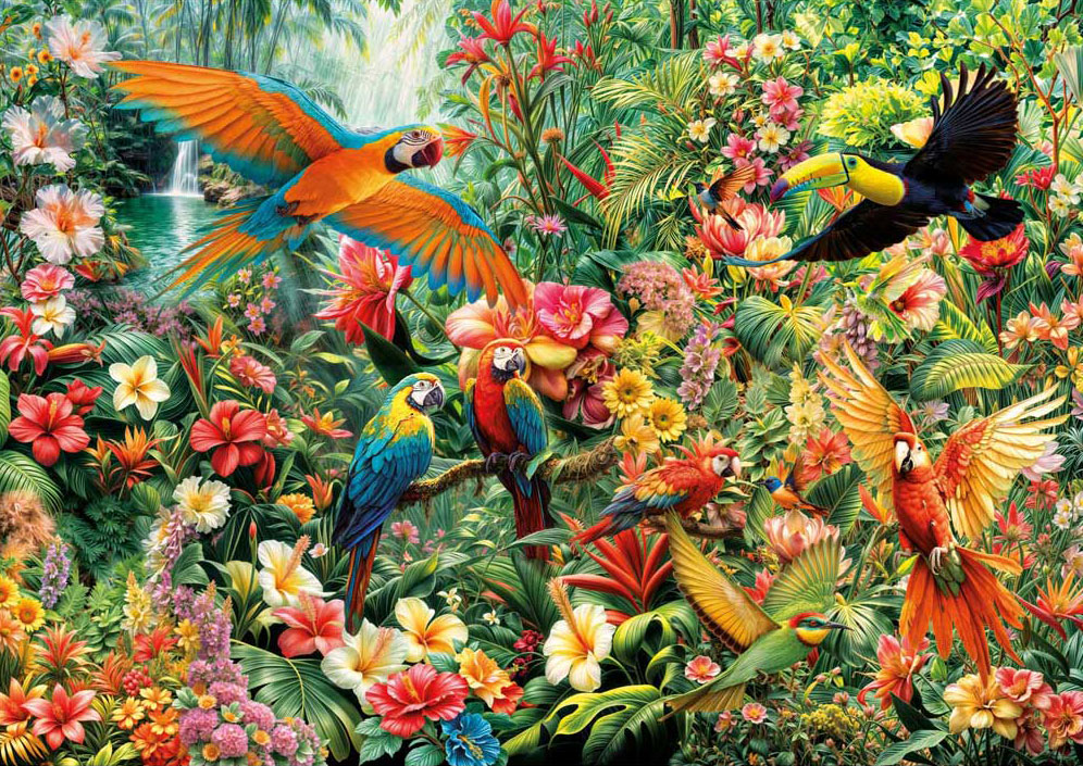 PUZZLE 2000 AVES DEL AMAZONAS FSC(R EDUCA 20574