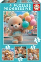 PUZZLE PROGRESIVOS OSITOS FSC  EDUCA 20500