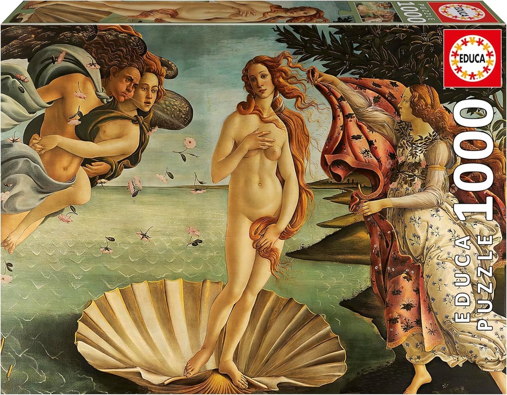 PUZZLE 1000 EL NACIMIENTO VENUS FSC  EDUCA 20580