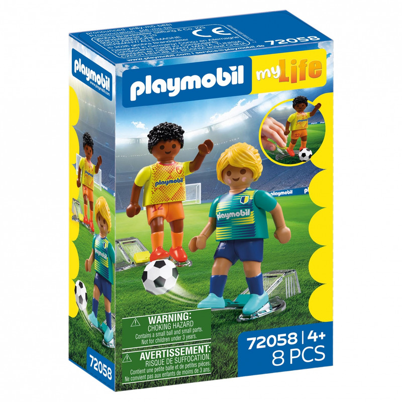Jugadores de fútbol PLAYMOBIL 72058
