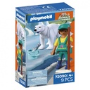 Zoo: Oso polar y cuidador PLAYMOBIL 72090