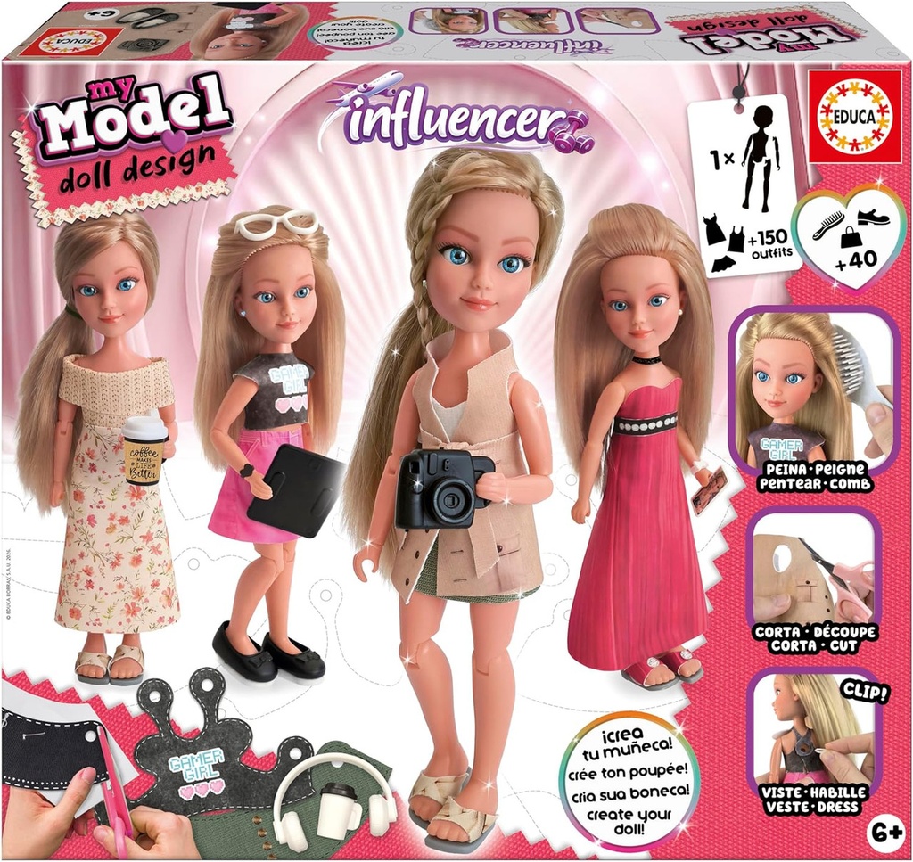 MY MODEL DOLL INFLUENCER FSC EDUCA 20650