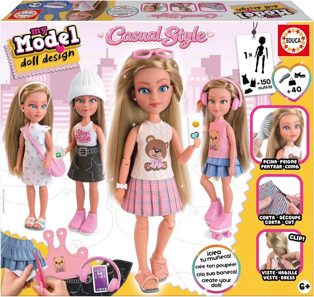 MY MODEL DOLL CASUAL STYLE F EDUCA 20652