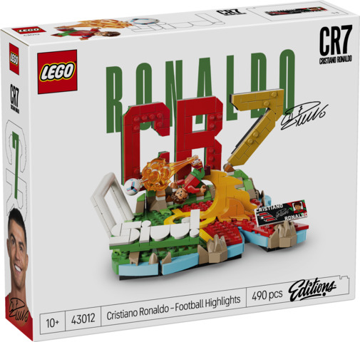 Cristiano Ronaldo: Fenómenos del Fútbol LEGO 43012