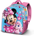 MINNIE Mochila 3D Elite Tender KARACTERMANIA 9526 25x30x3cm
