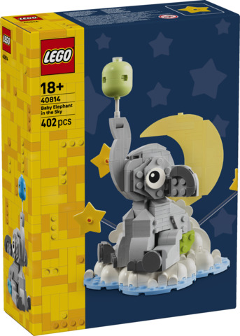 Bebé Elefante en el Cielo LEGO 40814