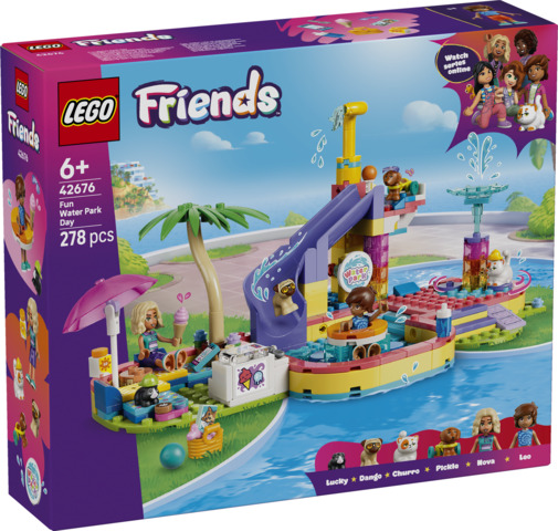Día Divertido en el Parque Acuático LEGO 42676
