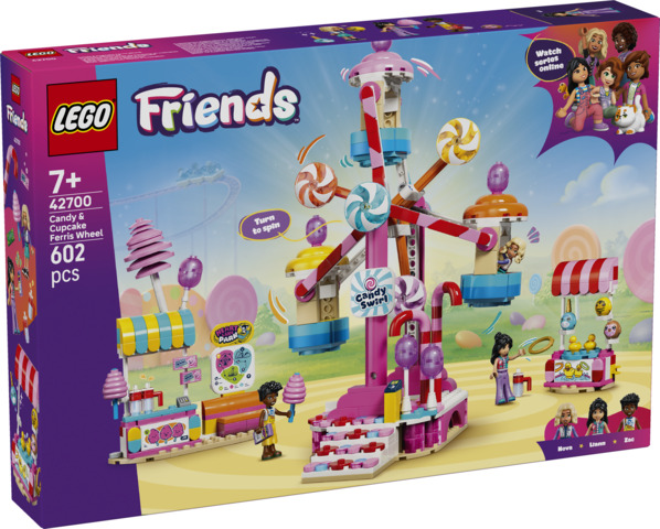 Noria: Cupcakes y Golosinas LEGO 42700