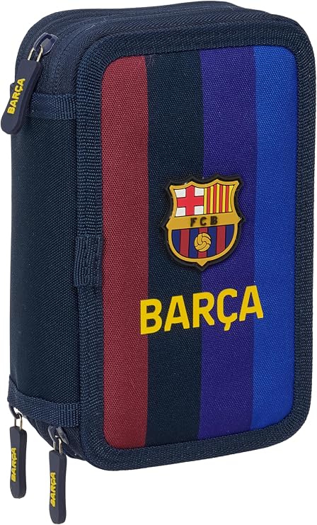 PLUMIER TRIPLE 37 pcs F.C.BARCELONA 1ª EQUIP. 26/27 SAFTA 412629857