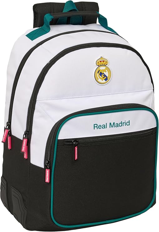 MOCHILA DOBLE ADAPT.CARRO REAL MADRID EQUIP. 26/27 SAFTA 612654773