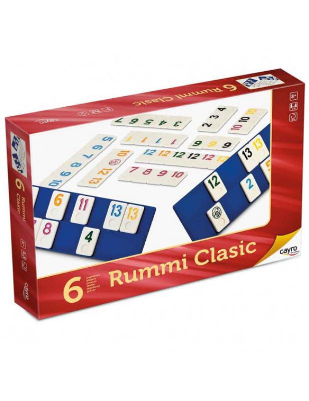 RUMMICLASIC 6 JUGADORES GRANDE CAYRO 744 JUEGOS DE MESA