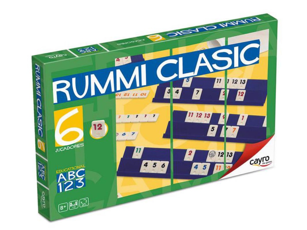 RUMMICLASIC 6 JUGADORES CAYRO 712 JUEGOS DE MESA