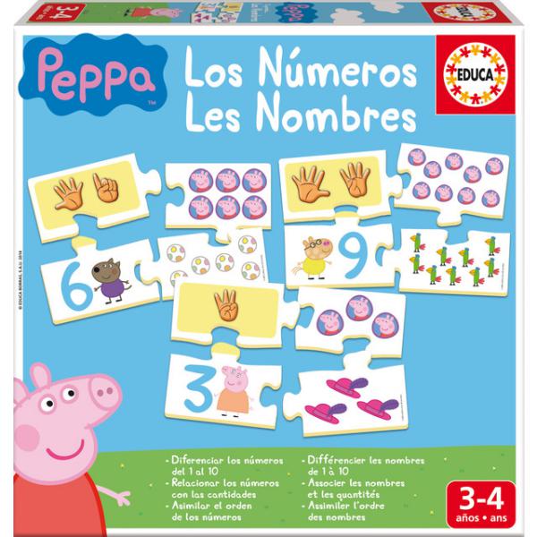 LOS NÚMEROS PEPPA PIG   EDUCA 16224