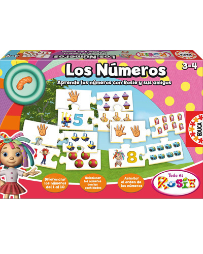 LOS NUMEROS TODO ES ROSIE
