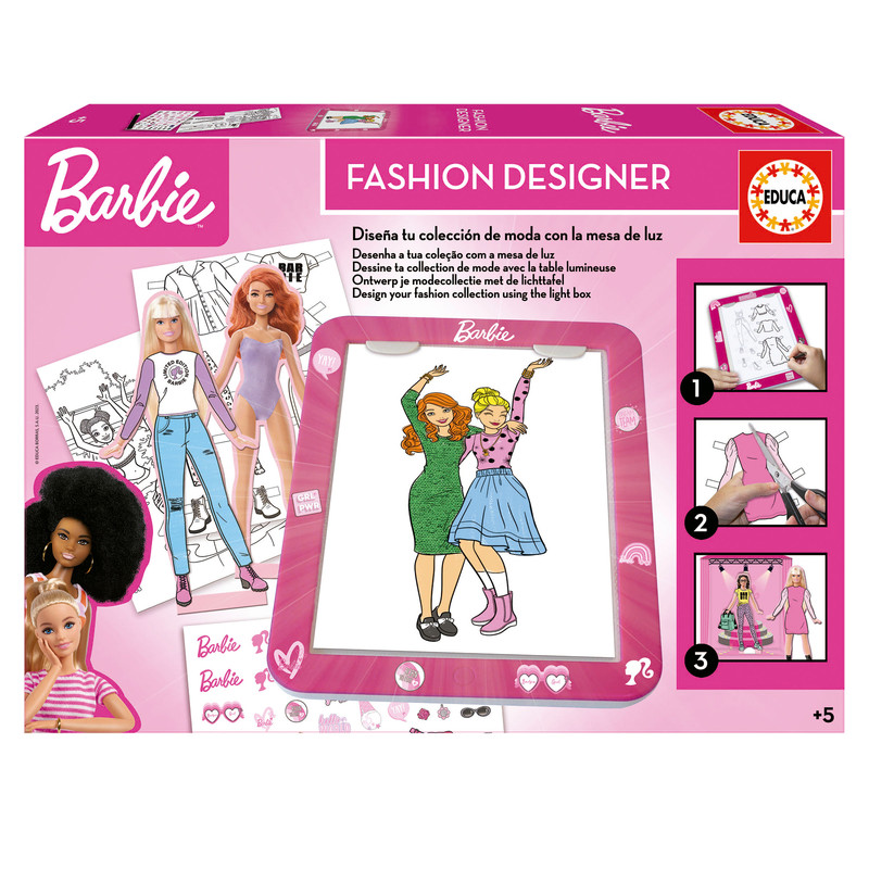 MESA DE DISEÑO FASHION DESIGNER BARBIE EDUCA 19825