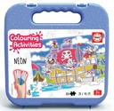 PUZZLE 100 PIRATAS COLOURING ACTIV AP EDUCA E18070