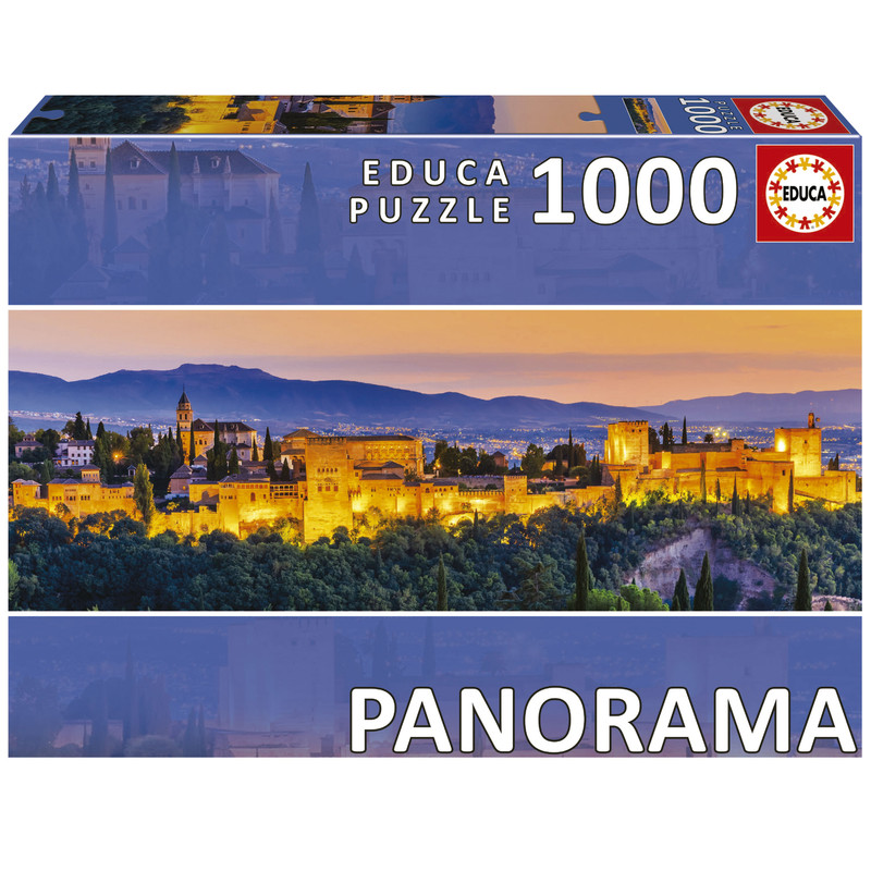 PUZZLE 1000 ALHAMBRA GRANADA PANORA EDUCA 19576 ALHAMBRA GRANADA PANORA