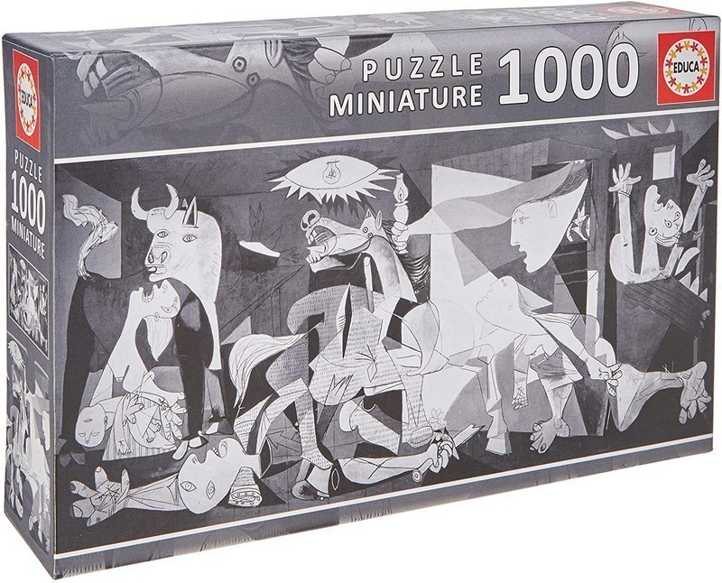 PUZZLE 1000 GUERNICA, P. PICASSO "MINIATURE" EDUCA 14460