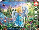 PUZZLE 1000 LA PRINCESA Y EL UNICORNIO EDUCA 17654
