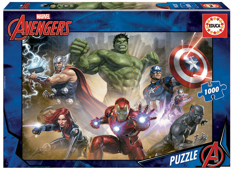 PUZZLE 1000 LOS VENGADORES EDUCA 17694