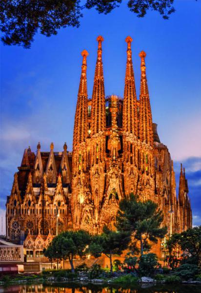 PUZZLE 1000 SAGRADA FAMILIA EDUCA 17097