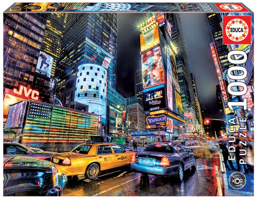 PUZZLE 1000 TIMES SQUARE, NUEVA YORK EDUCA E15525