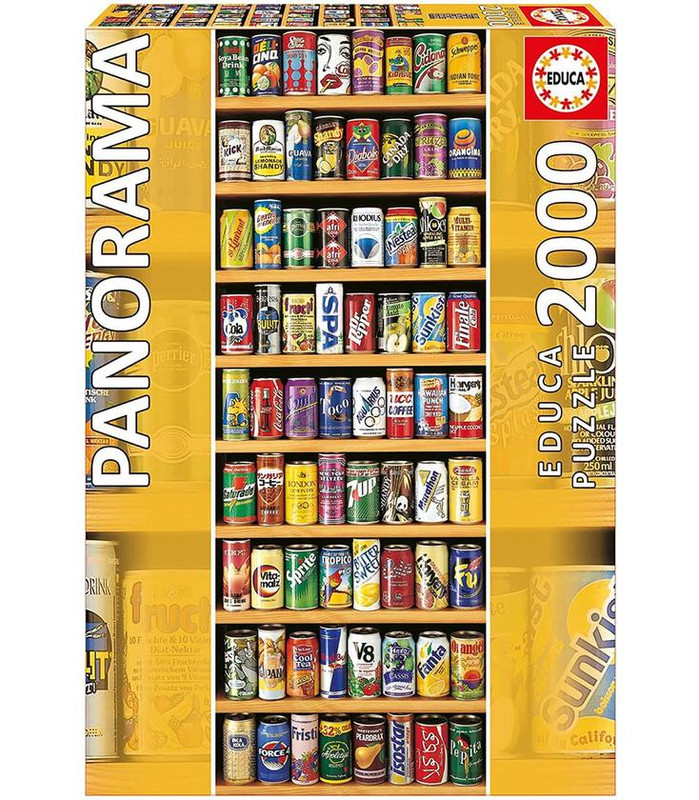 PUZZLE 2000 LATA SOBRE LATA- EDUCA 11053