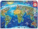PUZZLE 2000 SIMBOLOS DEL MUNDO FSC( EDUCA 17129