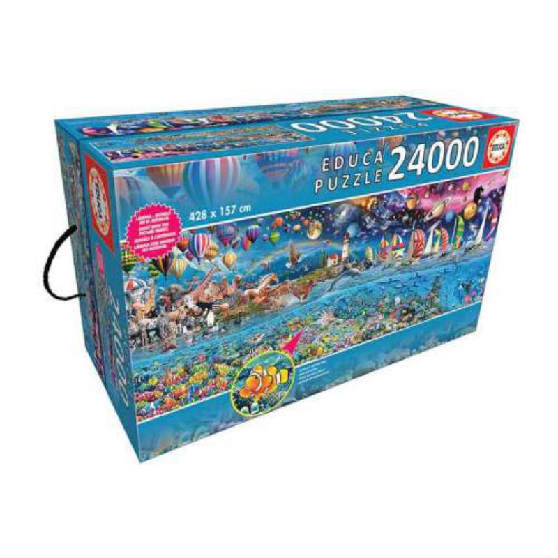 PUZZLE 24000 VIDA, EL MAYOR PUZZLE EDUCA 13434