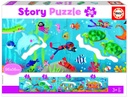 PUZZLE 26 MUNDO SUBMARINO "STORY PUZZLE" EDUCA 18902