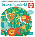 PUZZLE 28 LA SELVA "ROUND PUZZLE" EDUCA 18906