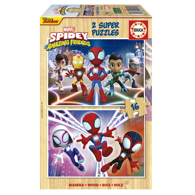 PUZZLE 2X16 SPIDEY & AMAZING FRIEND EDUCA 19579