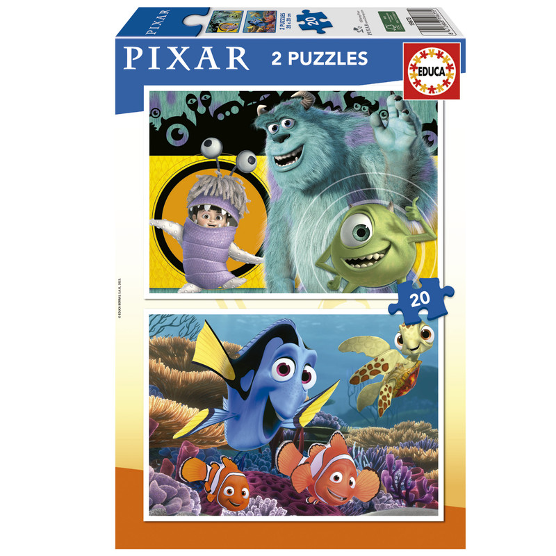 PUZZLE 2X20 DISNEY PIXAR FSC(R) EDUCA 19673