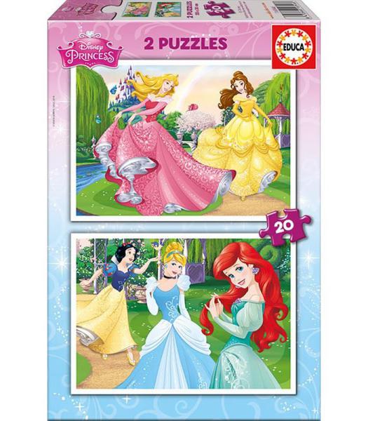 PUZZLE 2x20 DISNEY PRINCESS EDUCA E16846