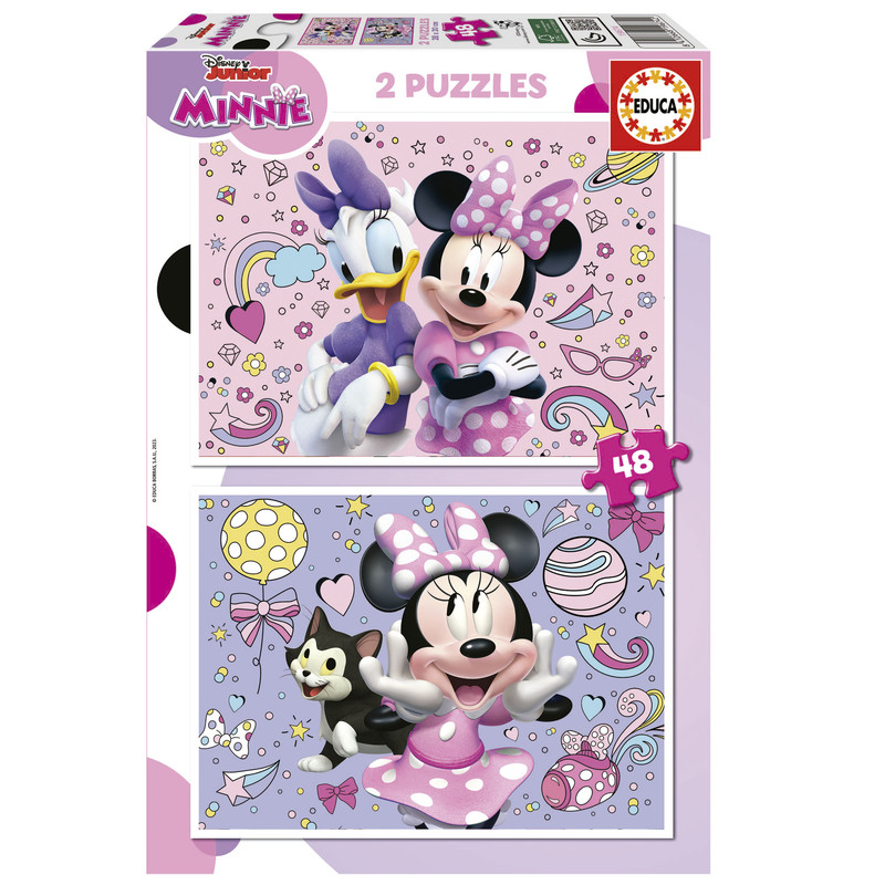 PUZZLE 2X48 MINNIE FSC(R) EDUCA 19674