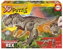 PUZZLE 3D T-REX 3D CREATURE PUZZLE EDUCA 19182